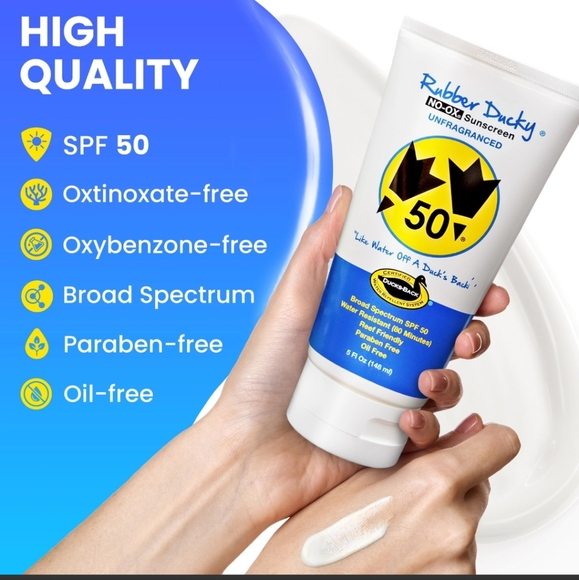 Spf 50 Sunscreen Lotion - 5 oz. - Rubber Ducky Brand - Picture 2 of 7